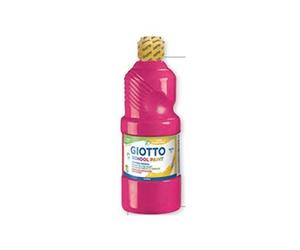 GIOTTO SCHOOL - Peinture - peinture à tempera - magenta - extra-fine - 500 ml