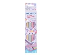 Giotto Sketching F251000 Lot de 10 crayons + 1 gomme Candy Collection Couleur Graphite