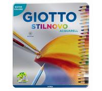 Giotto Stilnovo 24 Crayons de couleur pour aquarelle Crayons de couleur pour aquarelle Multicolore Mine 3,3 mm