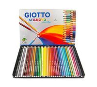 GIOTTO Stilnovo Acquarell - Boîte métal 36 crayons de couleur