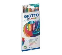 GIOTTO Stilnovo Acquarell - Etui 12 crayons de couleur