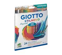 GIOTTO Stilnovo Acquarell - Etui 24 crayons de couleur