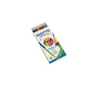 Giotto - Stilnovo Bicolor - Étui de 12 crayons de couleurs