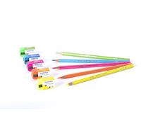 GIOTTO Stilnovo - Blister 5 taille-crayons fluo