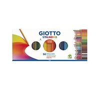 GIOTTO Stilnovo - Boîte 50 crayons de couleur + 1 taille crayon
