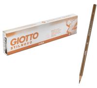 Giotto Stilnovo Lot de 12 crayons de couleur Stilnovo Marron clair