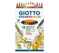 GIOTTO Stilnovo Maxi - Etui 12 Crayons de Couleur