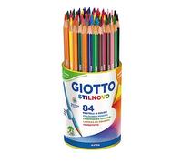 GIOTTO Stilnovo - Pot 84 crayons de couleur