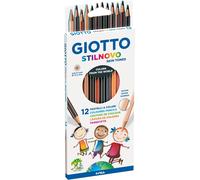Giotto Stilnovo Skin Tones Pot 48 Crayons De Couleur Tons Peau