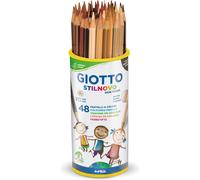 Giotto Stilnovo Skin Tones Pot 48 Crayons De Couleur Tons Peau