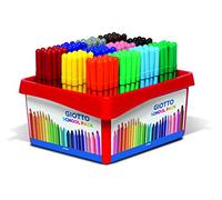 Giotto Stylos à Pointe de Fibre Turbo Couleur 5217 00 Lot de 144 feutres