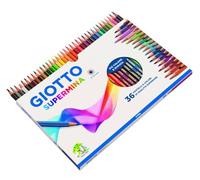 Giotto Supermina 36 pastelli a colori, assortiti, 36 Pezzi