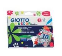 Giotto – Feutres Décor Textile – Étui de 6 feutres