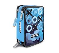 Giotto Tris Trousse 3 Zip Camouflage Grey