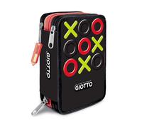Giotto Tris Trousse 3 Zip Camouflage Noir