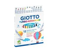 Giotto Feutres Turbo Advanced – Étui 12 feutres