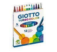 Giotto Feutres Turbo Color – Étui 12 feutres