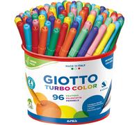 Giotto Turbo Color Marqueurs à pointe fine 0.5-2 mm Set 96 pièces lavables