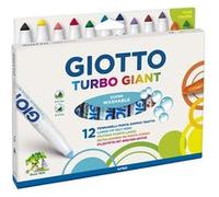 Giotto Turbo Giant Multicolore stylo-feutre - Stylos-feutres (Multicolore, 7,5 mm, Multicolore) Multicolore G