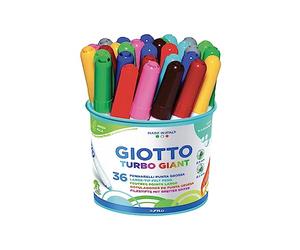 GIOTTO Turbo Giant - Pot 36 feutres