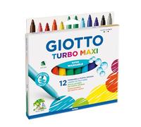 Giotto Feutres Turbo Maxi – Étui 12 feutres