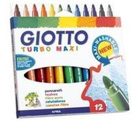Giotto Turbo Maxi stylo-feutre Noir 12 pièce(s) noir G
