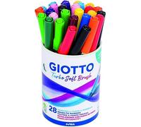 GIOTTO Turbo Soft Brush - Pot 28 Feutres