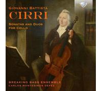 Carlos Montesinos – Giovanni Battista Cirri : Sonates et duos pour violoncelle – CD – Edel