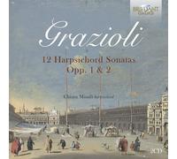 Grazioli – 12 Harpsichord Sonatas Opp. 1 & 2 – Edel