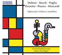 Giovanni Battista Scarpa - Works For Violin And Saxophone [Compact Discs]