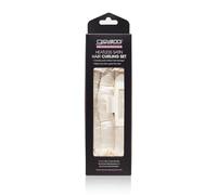 GIOVANNI Ensemble de friser en satin sans chaleur - Technologie Eco Chic, végétalien, boucles naturelles et saines, sans dommages causés par la chaleur, pince à cheveux, chouchous en satin, tige à