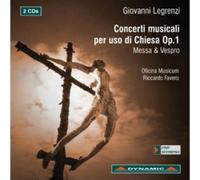 Giovanni Legren Giovanni Legrenzi: Concerti Musicali Per Uso Di Chiesa, Op. (CD)