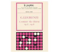 Giovanni Legrenzi: Sonate Da Chiesa / Score + Parties