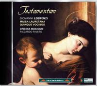 Giovanni Legrenzi Testamentum (CD) Album