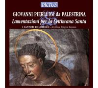 Palestrina Giovanni Pierluigi – Lamentations pour la Semaine Sainte – Tactus