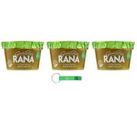 Giovanni Rana Pesto al Basilico Genovese DOP Senza Aglio, sauce au pesto fraîche basilic pesto DOP sans ail 140 g + porte-clés Beni Culinari gratuit