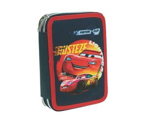 Giovas Cars 341-38100 Trousse Double Plan remplie Double Vision, Rouge, Trousse