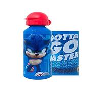 GIOVAS Sonic The Hedgehog Bouteille En Aluminium pour Enfants 520ml Sonic Hérisson Bouteille D'eau Réutilisable
