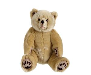 GIPSY - 070090 - Peluche - Ours Grizzly Assis - 42 cm - Beige