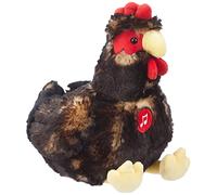 Gipsy - 070355 - Peluche - Poule - Noir Sonore - 22 Cm