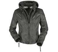 Gipsy Cacey LEGV Veste en Cuir Anthracite 3XL