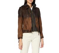 Gipsy GGCascha LAMOV Femme Veste en cuir marron M 100% Cuir