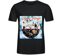 Gipsy Kings Este Mundo Rock Album Cover Unisex 100% Cotton Short-Sleeve T-Shirts Black L