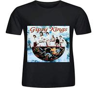Gipsy Kings Este Mundo Rock Album Cover Unisex 100% Cotton Short-Sleeve T-Shirts Black XL