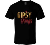 Gipsy-Kings-Latin-Rock-traitional-Folk-Music-Fan-t-Shirt Black XL