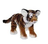 Gipsy Peluche - Fauve allongé 30 cm -Tigre Brun