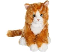 Gipsy Toys - Chat Mimiz Roux et Blanc - Peluche - 28 cm