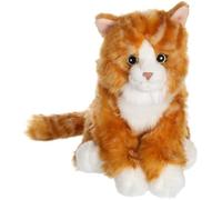 Gipsy Toys Peluche Chat Mimiz 28 cm Roux et blanc