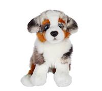 Gipsy Toys - Chien Assis 25 cm Berger Australien Peluche pour Enfant Existe en 8 modèles différents 071523