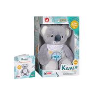 Gipsy Toys - KWALY - Koala conteur d’histoires - Peluche qui parle interactive - version française - 2 heures de contes merveilleux pour enfants de 2 à 8 ans 056071 Gris